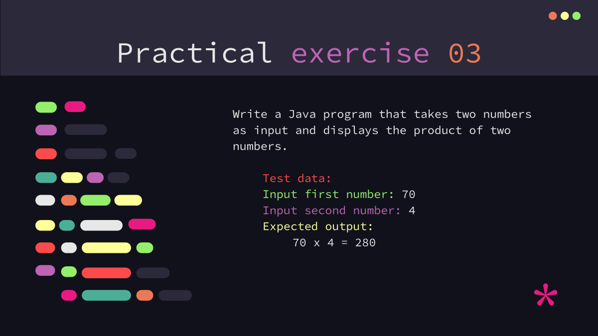 Exercise 3 example