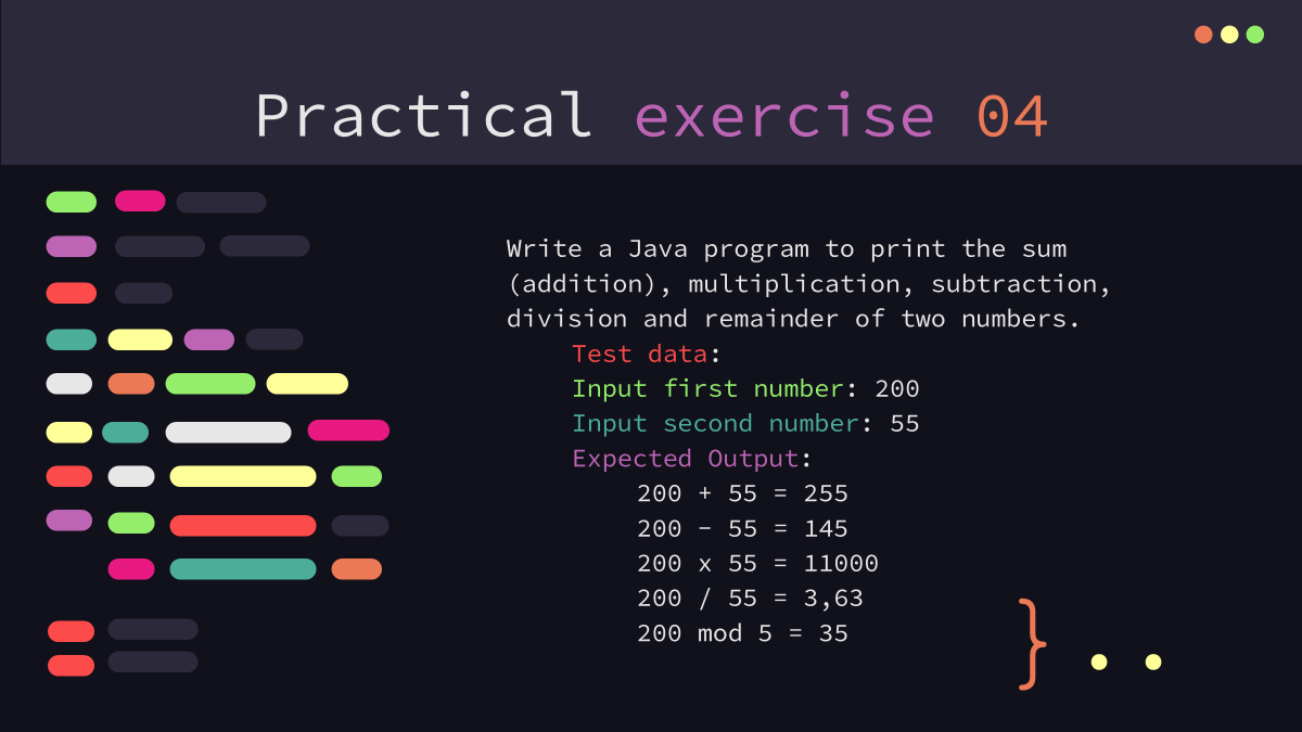 Exercise 4 example